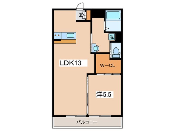 モチダパ－クマンションの物件間取画像